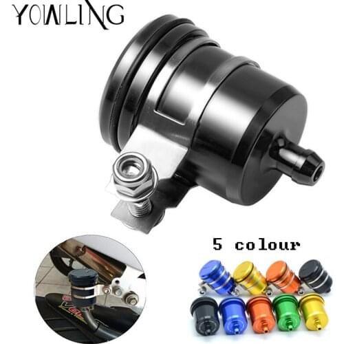 FOR BMW K1200R K1200R SPORT K1200S R1200R R1200RT R1200SE Motorcycle CNC Brake Fluid Reservoir Clutch Tank round Oil Fluid Cup