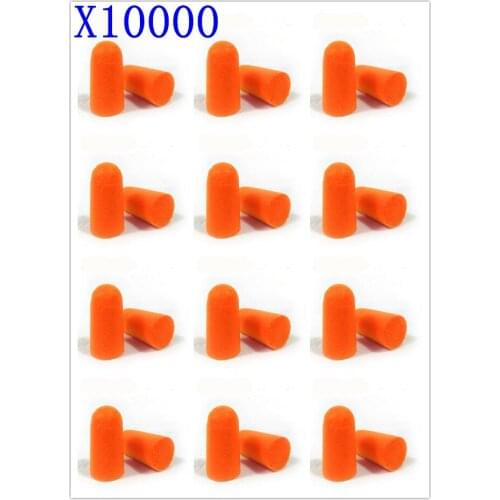 [ Fly Eagle ] Wholesale 10000Pcs Classic Soft Ear Foam Ear Plugs Defenders Protectors Earplugs for Sleeping Via DHL