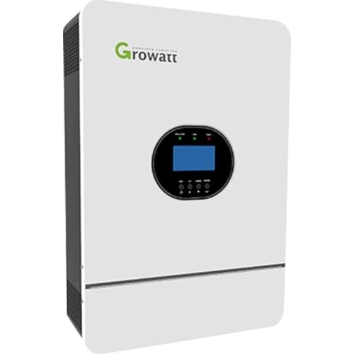 Growatt Hybrid Inverter Off Grid Inverter 5KVA 5000W 48V 220V 110V Single Phrase MPPT Charge Controller Pure Sine Wave Wifi
