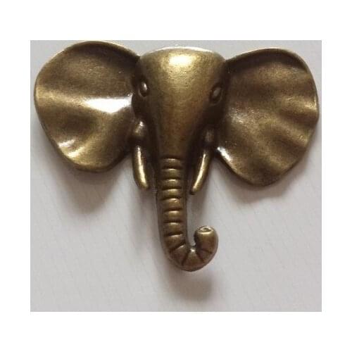 Hot 10pcs 44x41mm Vintage Elephant Pendant Fit Making Bracelets/Necklace/Bags Gift Ornament Diy Jewelry Accessories