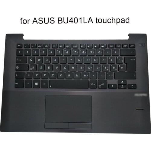 Italian keyboard backlight for Asus PRO BU401LA BU401LG BU401-BL Italiano keyboards Palmrest touchpad upper case 0K200-00110000