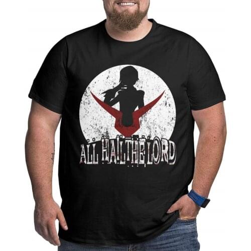 LMHBLTOP Code Geass T Shirt Big and Tall Crewneck Top Tees for Mens Black