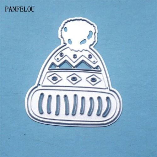 PANFELOU Metal craft Snow hats paper die cutting dies for Scrapbooking/DIY Easter wedding Halloween Greeting cards