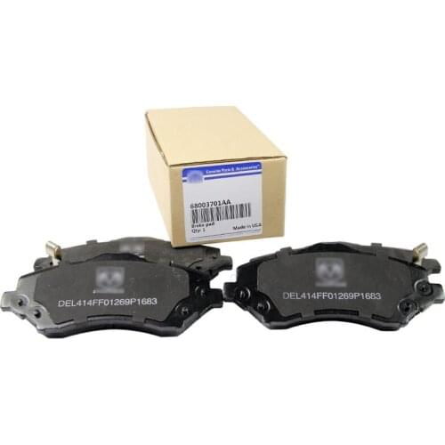 Applicable to Dodge Cool Bo Cool Wei Jeep Guide Wrangler Grand Cherokee Front and rear brake pads