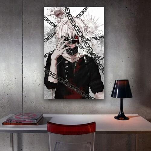 Anime Tokyo Ghoul Poster-Room Decoration-Cafe Bar-Home Decoration Theme，Wall Art Painting