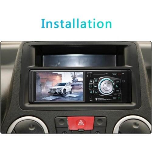 4012B Car MP5 Player Bluetooth Durable 4.1 Inch Auto HD Display FM Radio