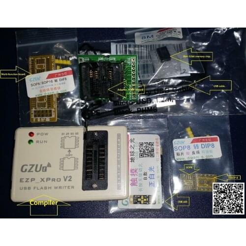 2019+ EZP_XPro V2 Programmer USB motherboard routing LCD BIOS SPI FLASH IBM 24 25 Emulator Writer TL866/TL866cs/EZP2010/EZP2010