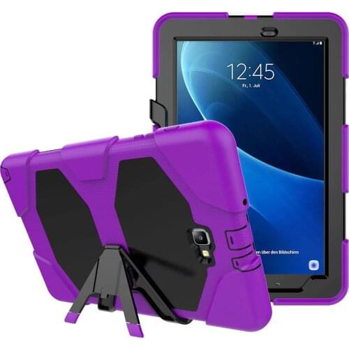 For Samsung GALAXY Tab A A6 10.1 with S Pen P580 P585 2016 Shockproof Drop 3 in 1 Hybrid Plastic+Silicon Heavy Duty Cover Case