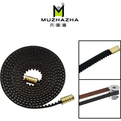 X+Y Axis Synchronous Belt Gt2-6Mm X 765Mm+Y 720Mm Closed-Loop Timing Belt Terminal For Creatity Ender 3 3D Printer Parts