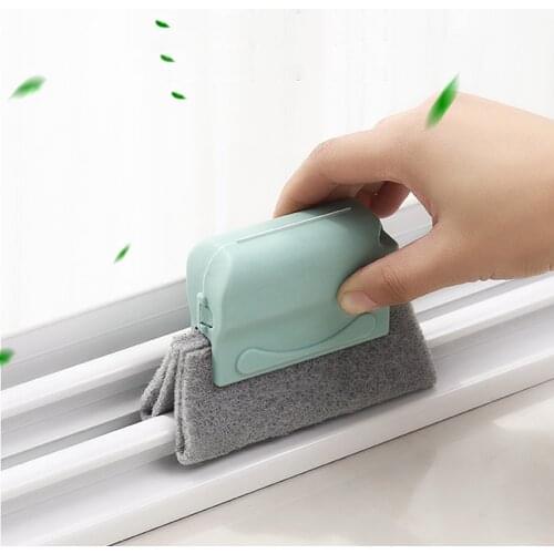 Window Groove Cleaning Brush Slot Quickly Cleaner Corners Scouring Cloth Gap Household Sliding Door Track Cleaning Tool