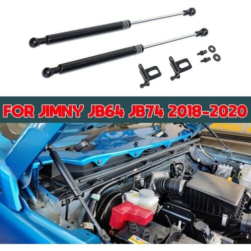 Car Engine Hood Struts Support Damper Modify Front Bonnet Bar Shock Lift for Suzuki Jimny JB64 JB74 2018-2020