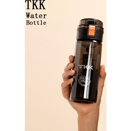 TKK 500ml Plastic Water Bottles Tritan BPA Free Creative Fashion Water Bottle With Portable Rope Travel Tea Cup
