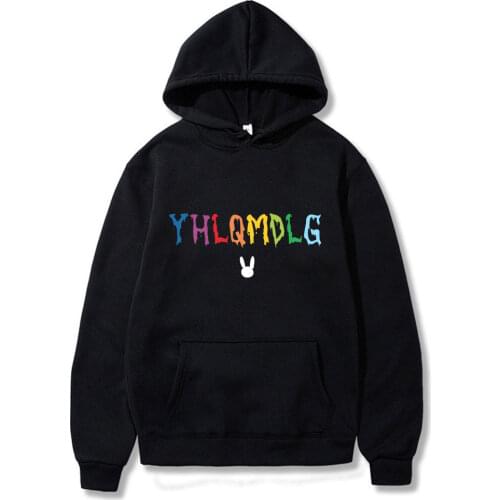 Bad Bunny Hoodies Sweatshirts Men/Women Casual Autumn Winter Hot Sale Fleece Hoodie Fashion Harajuku Pullover Hoody Clothing