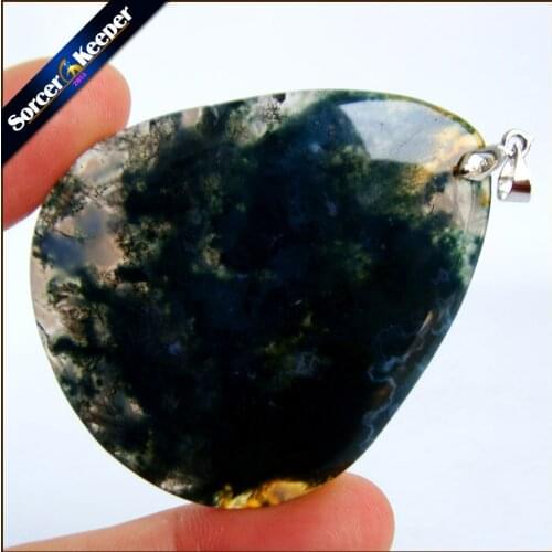 Unique Mens Jewelry Agates Natural Stone Pendants Statement Necklaces Wholesale Crystal Leather Chains Fashion Jewelly SS058