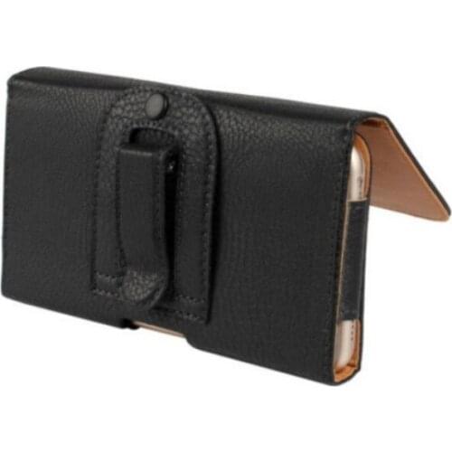 1PCS Belt Clip Mans Purse PU Leather Waist Holder Pouch Cover Case for Asus Zenfone 2 5.5 Inch