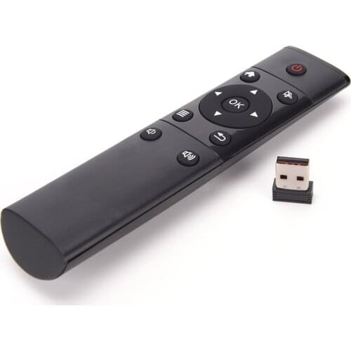 2.4GHz Wireless Keyboard Remote Control Air Mouse USB Receiver For Android TV Box
