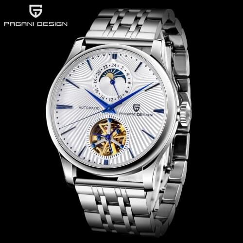 2020 PAGANI DESIGN mens watches brand luxury Tourbillon Mechanical watch for men business automatic watch menWaterproof clock