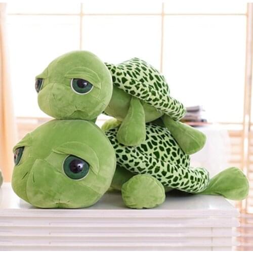 Big Eyes Turtle Plush Toys Tortoise Plush Dolls Stuffed Animals Soothing Kids Toys Christmas Birthday Gifts