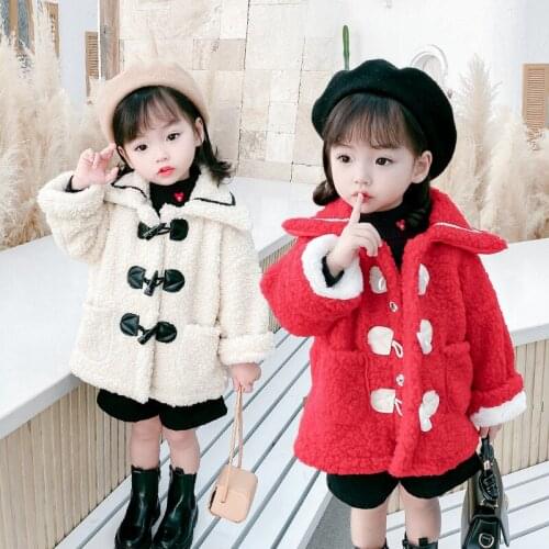 Girls Babys Kids Coat Jacket Outwear 2021 Soft Winter Autumn Thicken Warm Overcoat Top Outdoor Sport Cardigan Childrens Clothi