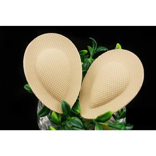 Wear proof Water drop shape anti-slip forefoot mat relieve fatigue as self-adhesive high heel insole pad for foot care props