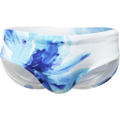 2021 New Hot Sexy Mens Swimsuit Push-Up Swimwear Male Sexy Swimming Cartoons trunks Shorts Men Surf Board Beach Surfing Swim