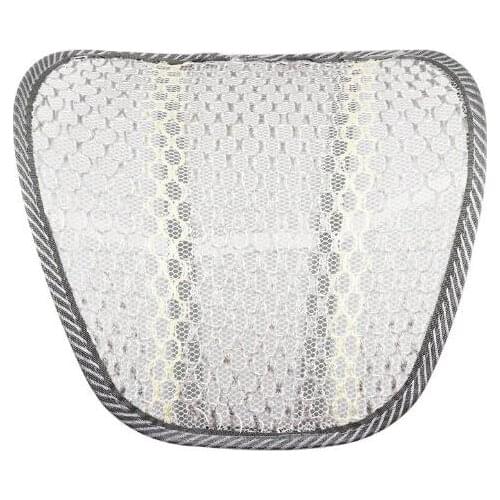 The summer ice silk cushion waist cushion waist cloth car cushion office household comfortable elastic cushion