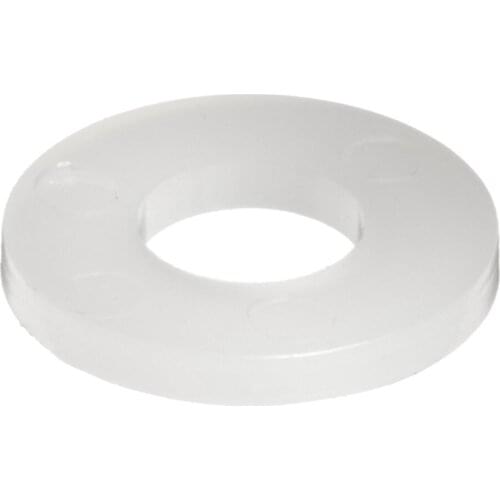 M6*12mm*1.5mm White Plastic Nylon Harden Insulation Flat Washer 1000pcs/lot