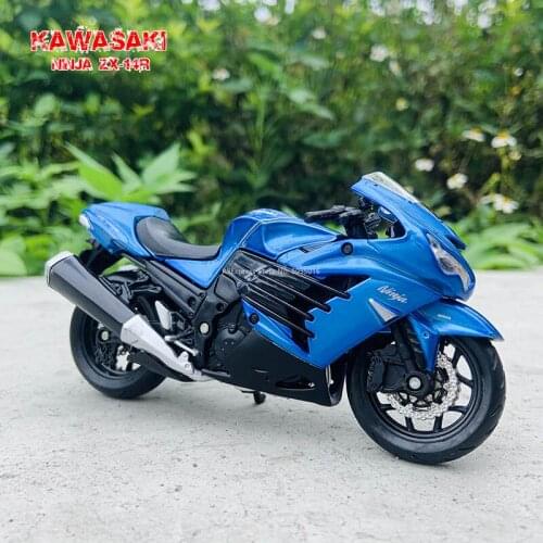 Maisto 1:18 Kawasaki Ninja ZX-14R H2R Vulcan die-casting motorcycle model alloy collection hobby toy gift off-road motorcycle