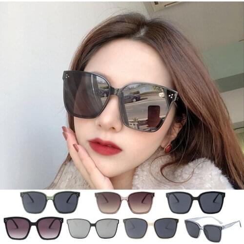 Fashionable Women Large Frame Personalized Retro Big Frame Sunglasses