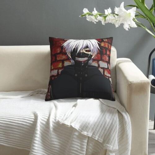 Tokyo Ghoul pillowcase printed cushion cover sofa waist pillow pillow cover