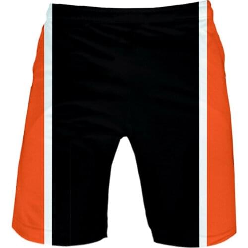 Beach Shorts Adult Anime Haikyuu Cosplay 3D Print Karasuno Koukou High School Volleyball Club Sportswear Short Pants