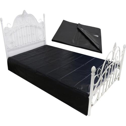 Feel PVC Bed Sheets Sex Mattress Cover For Wet Sex Games Queen Size Waterproof Adult Bedding Sheets Sex Toy For Couple