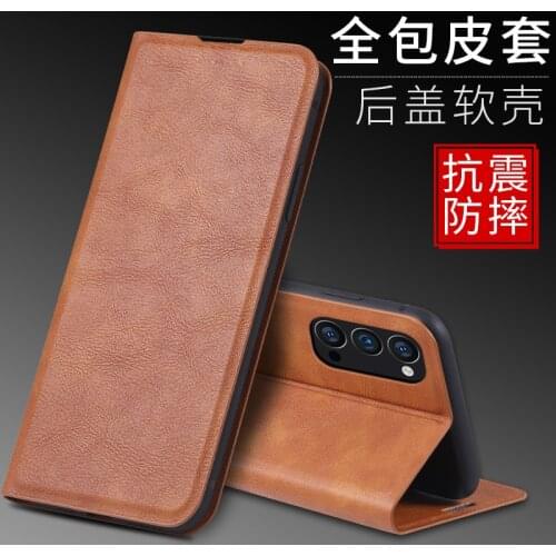 Luxury Retro Flip PU Leather Case For Realme V5 X7 X50 X3 Superzoom XT Q2 X2 3 5 Pro Magnetic Book Case With Card Holder