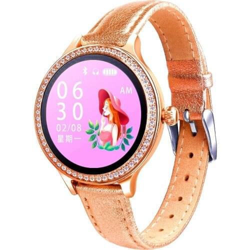 Nennbo Women Smart Watch M8 IP68 Waterproof Lady Smart Band Heart Rate Monitor Fitness Tracker Health Bracelet Wristband