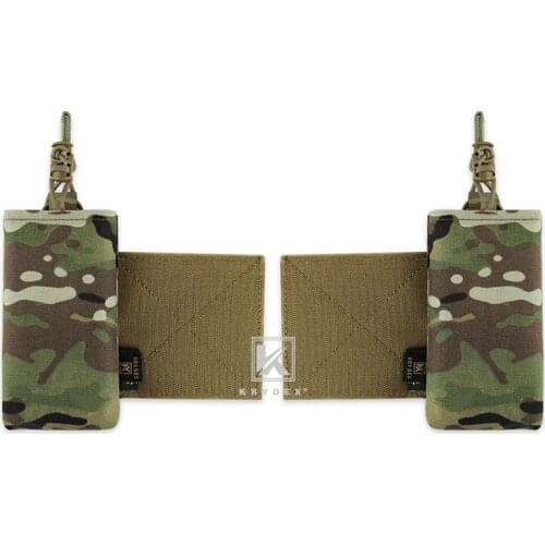 KRYDEX Tactical Expander Radio Magazine Pouch Multicam Chassis Storage Accessories For MK3 MK4 JPC LBX Micro Fight Chest Rig