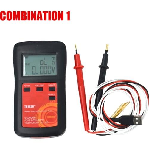 Upgrade YR1030 Lithium Battery Internal Resistance Test TR1030 Electrical DIY 18650 Nickel Hydride Button Dry Battery Tester C1