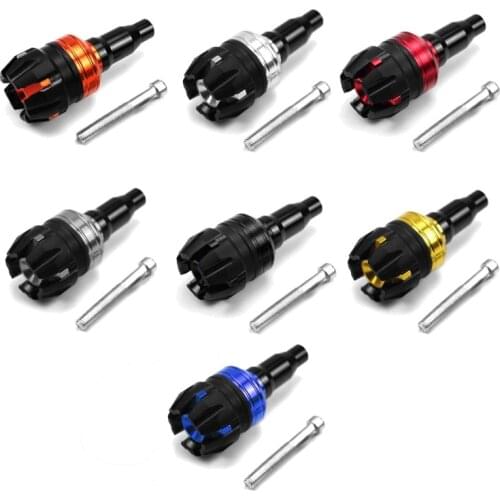 Universal 10mm CNC Aluminum Motorcycle Crash Protector Crash Pad Engine Cover Frame Sliders Protector