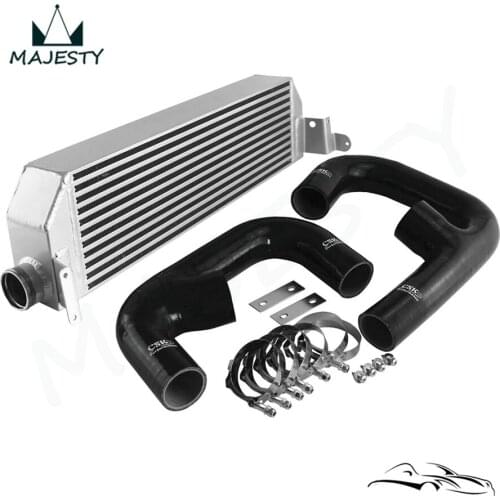 High Performance FMIC Twin Intercooler + Piping Kit Fits For V*W G*olf R G*TI M*K7 2.0T