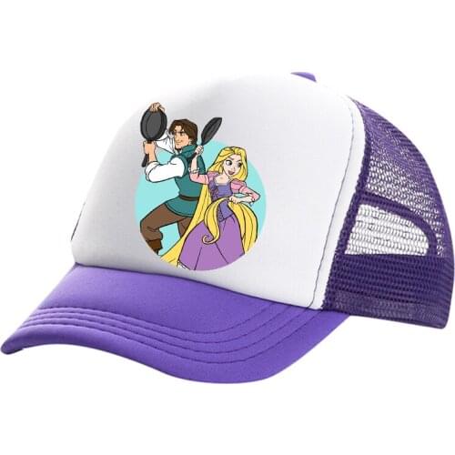 High quality Tangled baseball cap mens and womens outdoor all-match sunscreen baseball cap