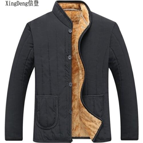 XingDeng 2018 Brand New Spring Autumn Men Casual Jacket Coat Mens Fashion Washed Cotton Brand-Clothing Jackets Male warm Coats