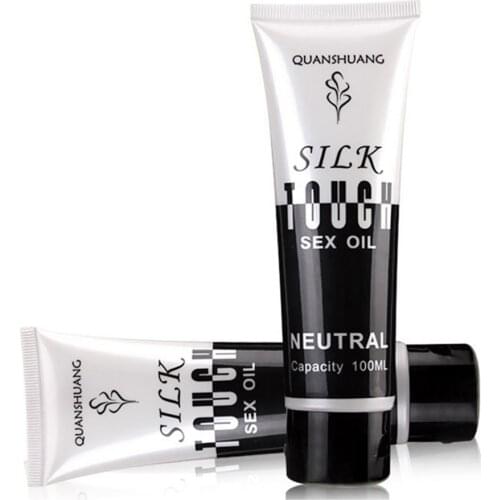 100ml Water Based Gel Anal Lubricant Anti-pain Grease Intimate Silk Touch Lubricant Oils Gel for Massage Vaginal Sexual Products