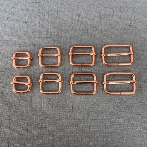 20 Pcs/Lot 15mm 20mm 25mm 32mm Heavy Metal Adjuster Slider Bag Handbag Cat Dog Collar Sewing Garment Accessory Straps Belt