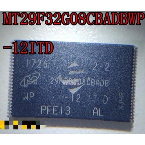 5PCS/MT29F32G08CBADBWP-12IT:D MT29F32G08CBADBWP MT29F32G08CBADBWP-12IT 29F32G08CBADB TSOP48