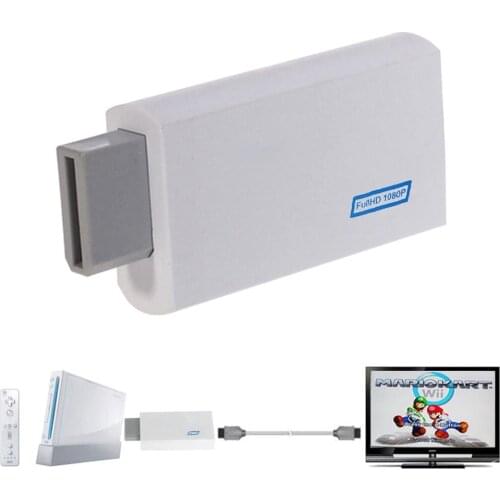 For Nintendo Wii to HDMI-compatible For Wii to HDMI 1080p Converter Adapter HDMI-compatible 3.5mm Audio Box For Wii-link