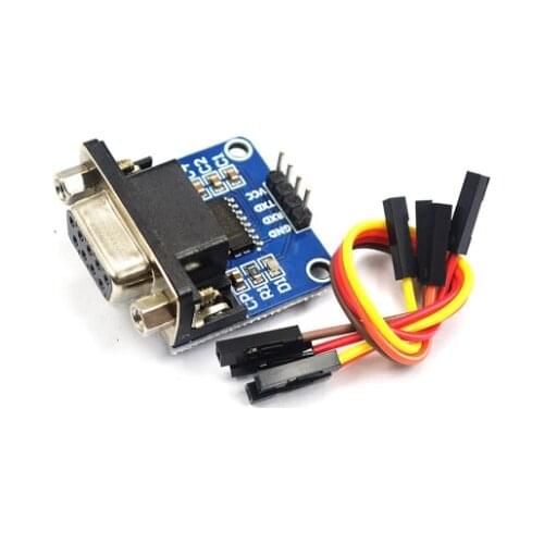 FREE SHIPPING 10PCS/LOT Rs232 serial ttl module max3232 chip brush plate