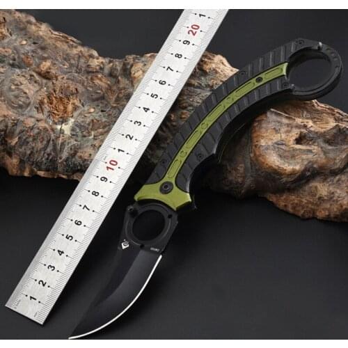 Damascus tactical Knife Military Outdoor Folding Blade Knife 400C Steel VG10 Handle Folding Knife Camping Hunting Survival Knife