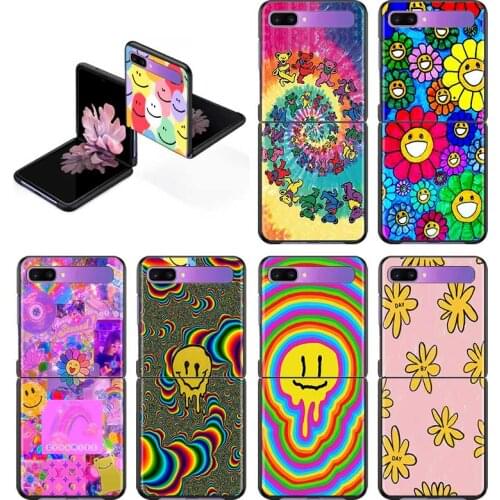 Indie Kid Phone Case For Samsung Galaxy Z Flip 3 5G Z Flip3 Cover SmartPhone Hard PC Coque Fundas Capa