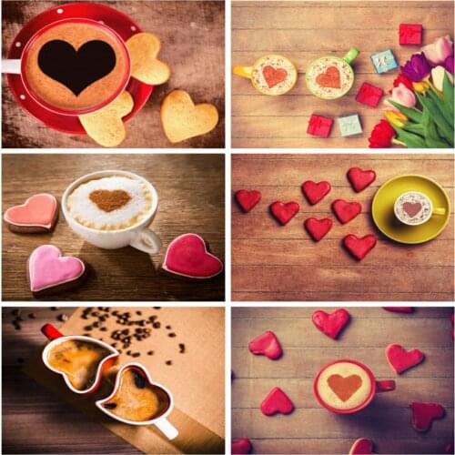 EverShine Diamond Painting Landscape Cross Stitch Diamond Mosaic Heart Rhinestones Art Coffee Picture Embroidery Home Decor