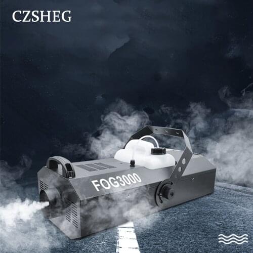 High-power 3000W fog machine DMX512 wireless remote control cigarette disco club fog machine professional stage DJ lighting