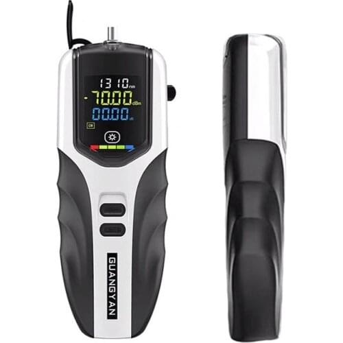 NEW High Precision Rechargeable Battery Optical Power Meter G7 Color LCD Screen Fiber Optic Power Meter with Flash Light OPM